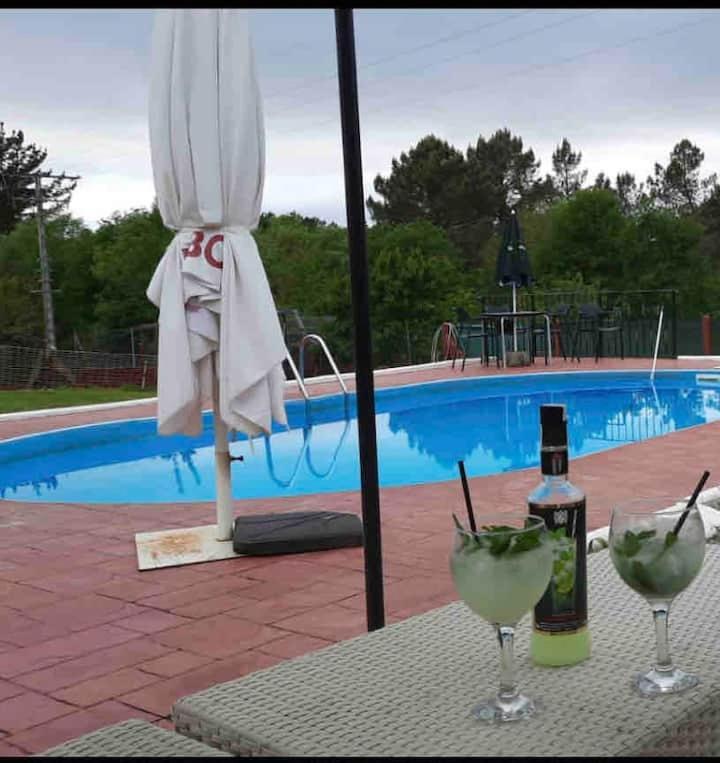 Alojamiento Entero Con Piscina Y Jardin. Ourense Bagian luar foto